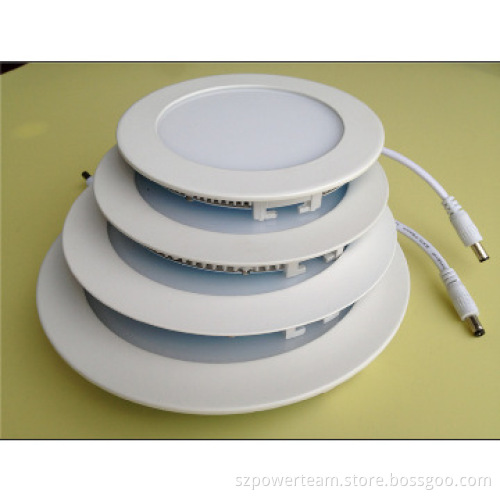 2014 90-100LM/W 4W-18W With CE/EMC Round LED Panel Light